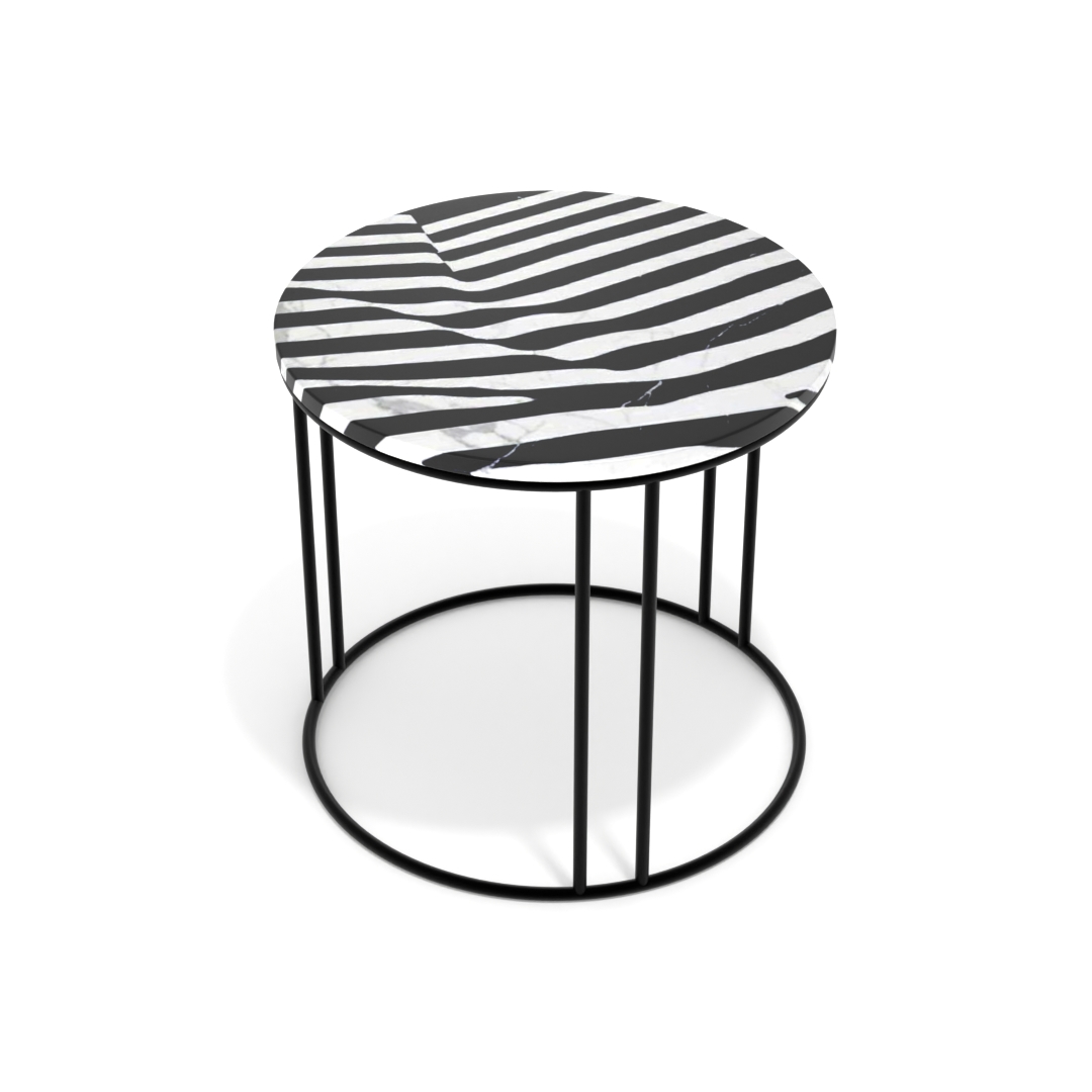 Wavin Flag Side Table 